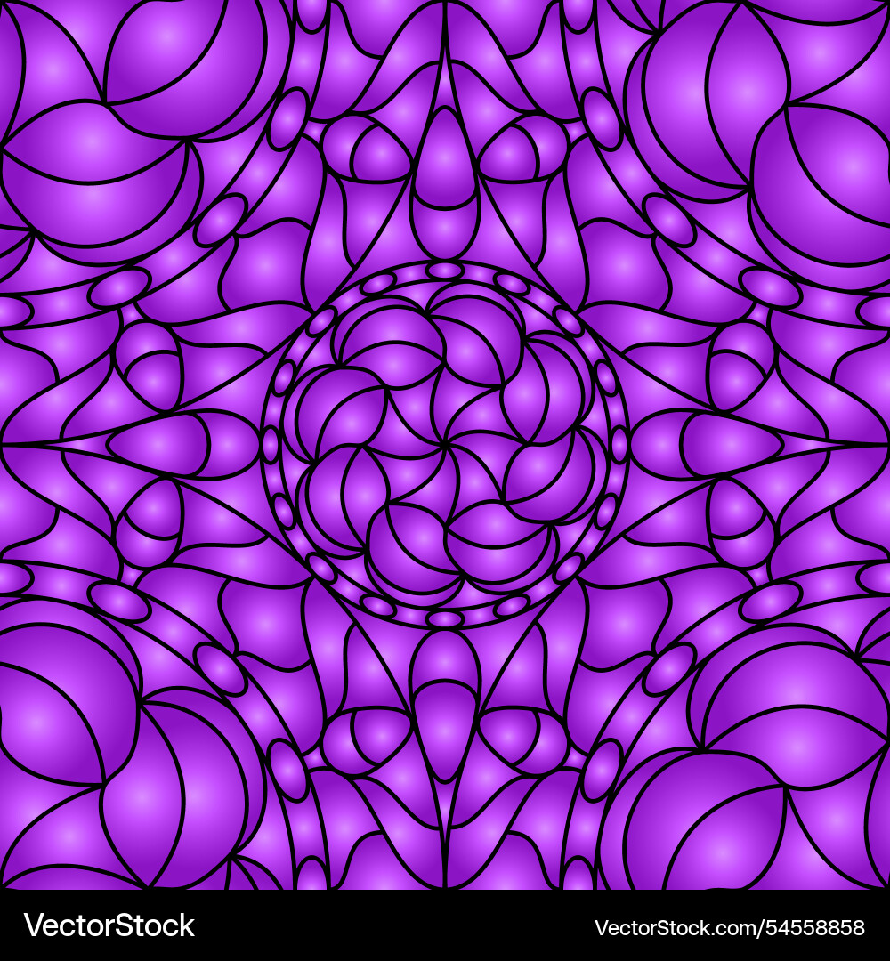Seamless abstract pattern of gradient shapes vector image