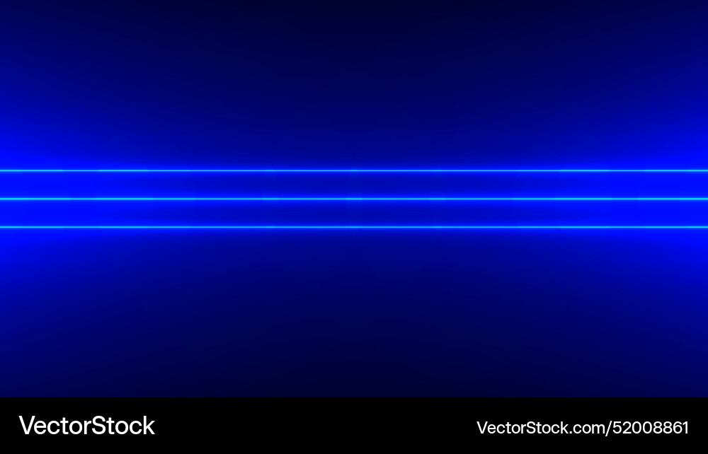 Abstract blue background with dynamic lines vector image