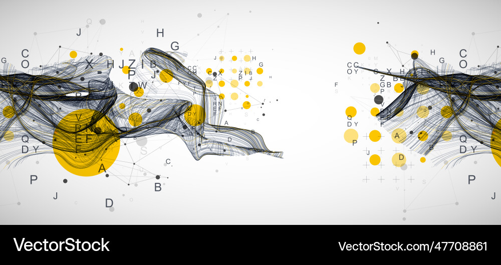 Abstract flowing wave lines design element Abstract flowing wave lines design element vector image