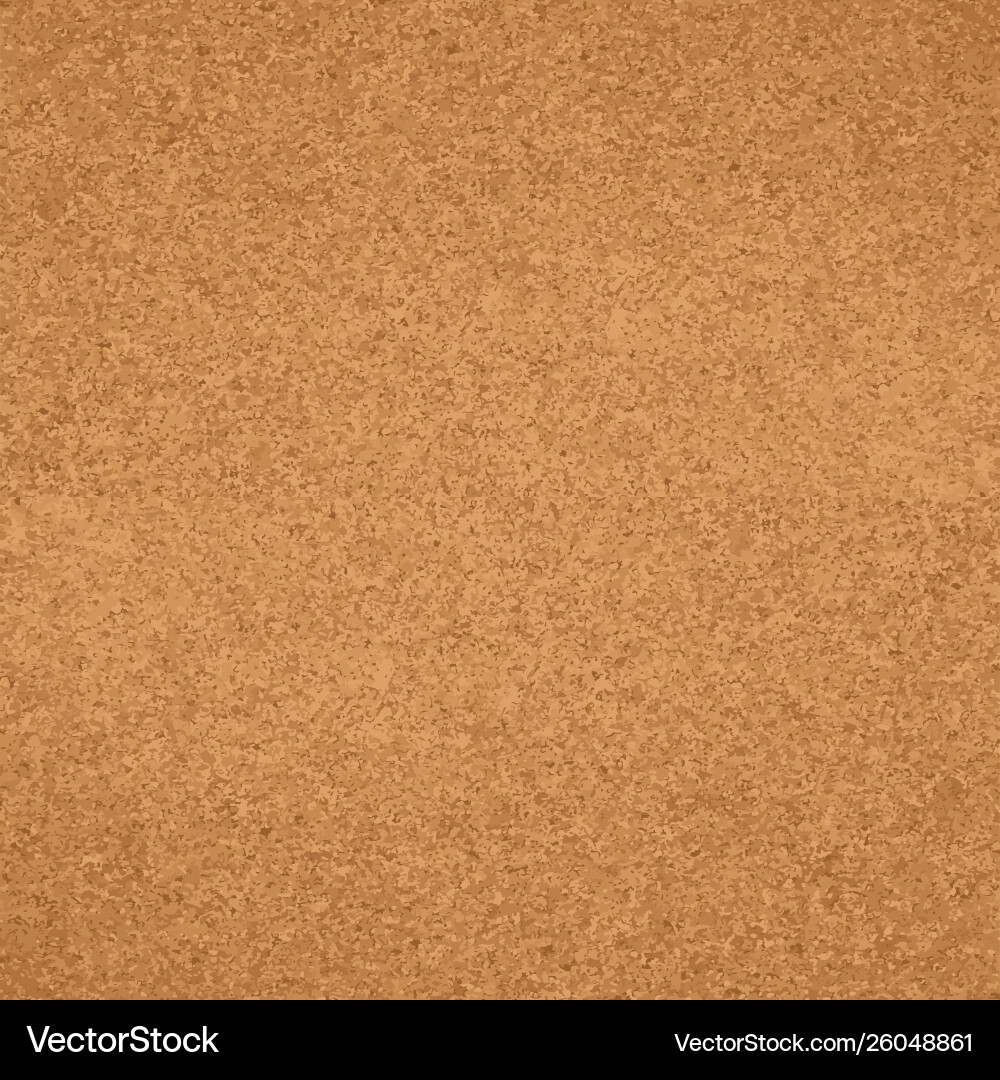 Cork board wood texture seamless pattern vector image