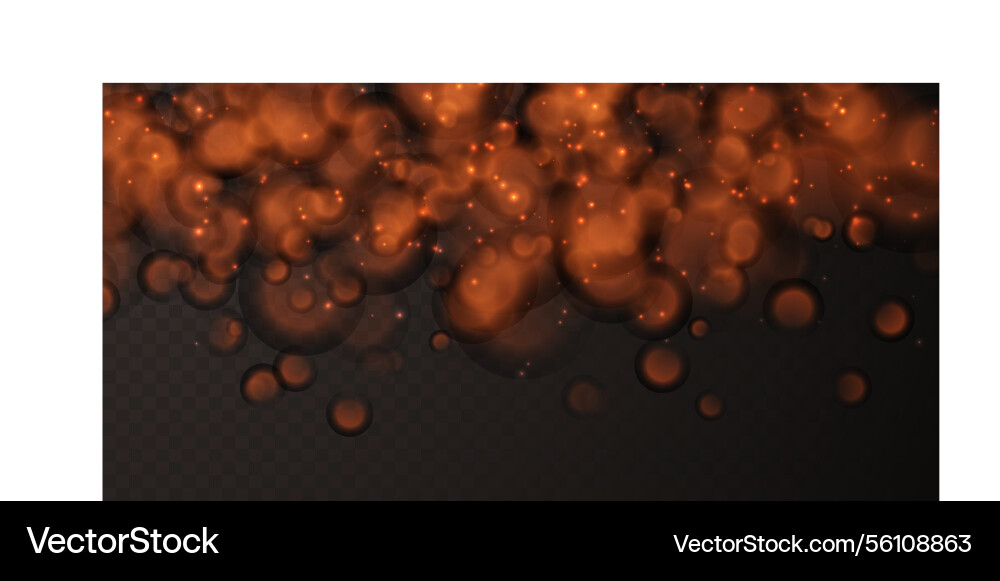 Festive sparkling gold dust glowing bokeh Festive sparkling gold dust glowing bokeh Vector Image