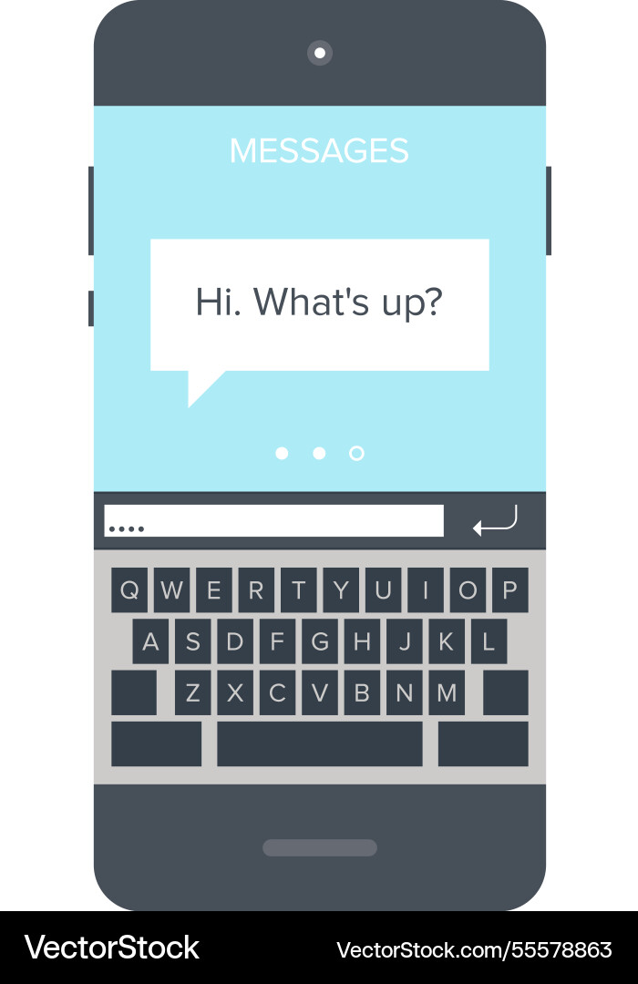 Send message flat concept Send message flat concept vector image