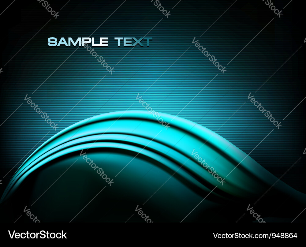 Abstract Green Gradient Background Vector Image