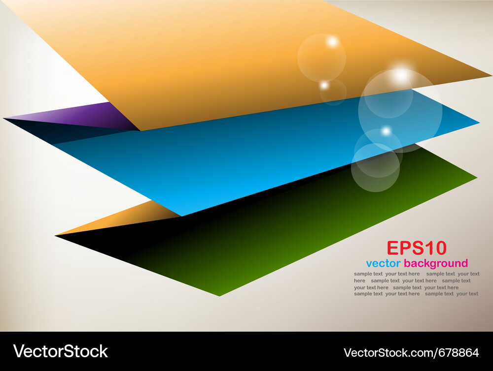 Abstract paper background Vector Image