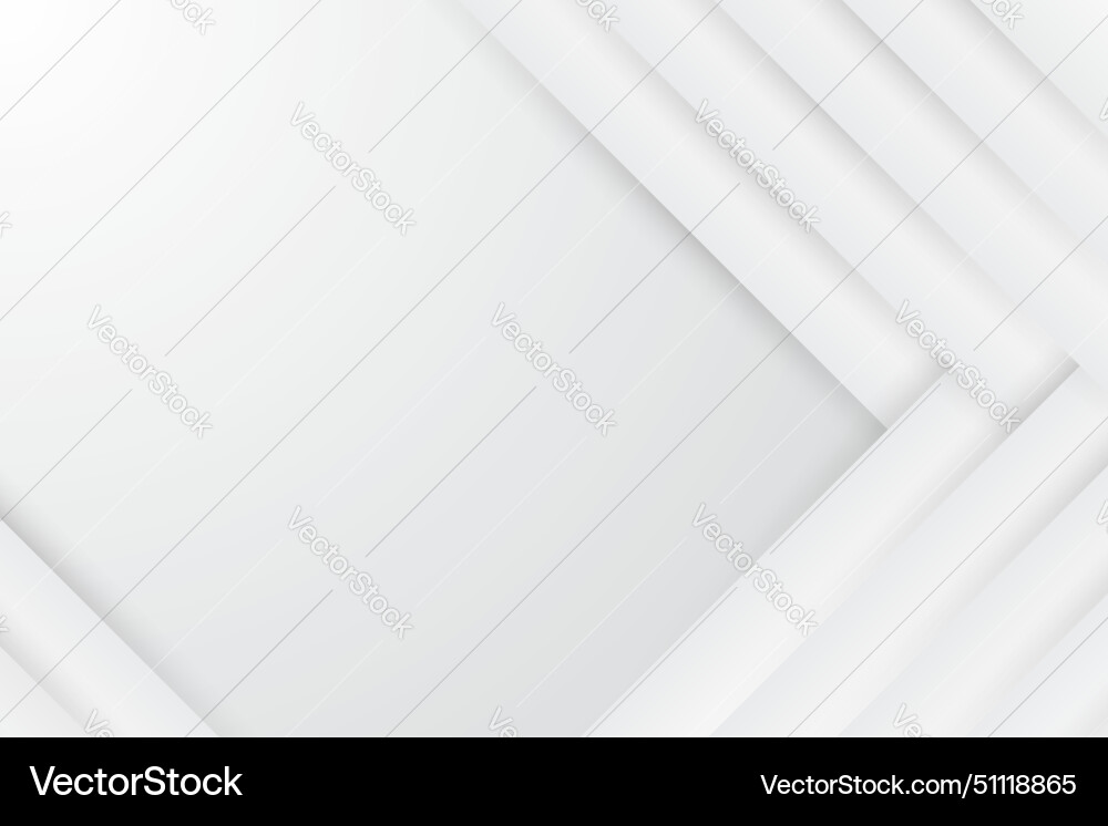 White background with abstract design vector image