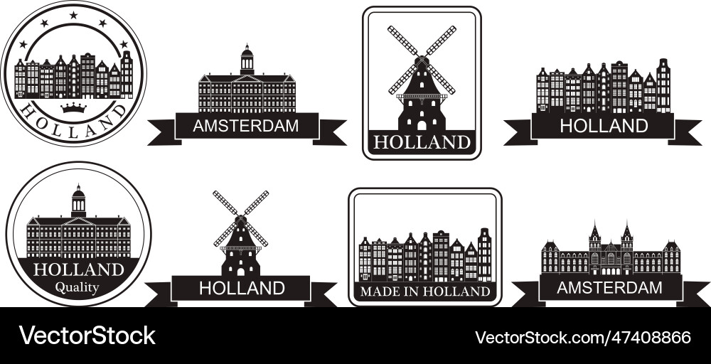 Netherland vector image