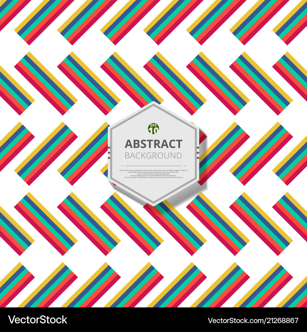 Abstract of group colorful stripe lines pattern Abstract of group colorful stripe lines pattern vector image