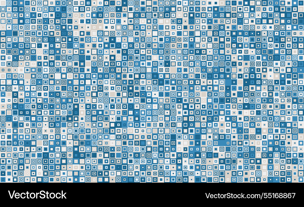 Geometric grid pattern with textured cubes Geometric grid pattern with textured cubes Vector Image