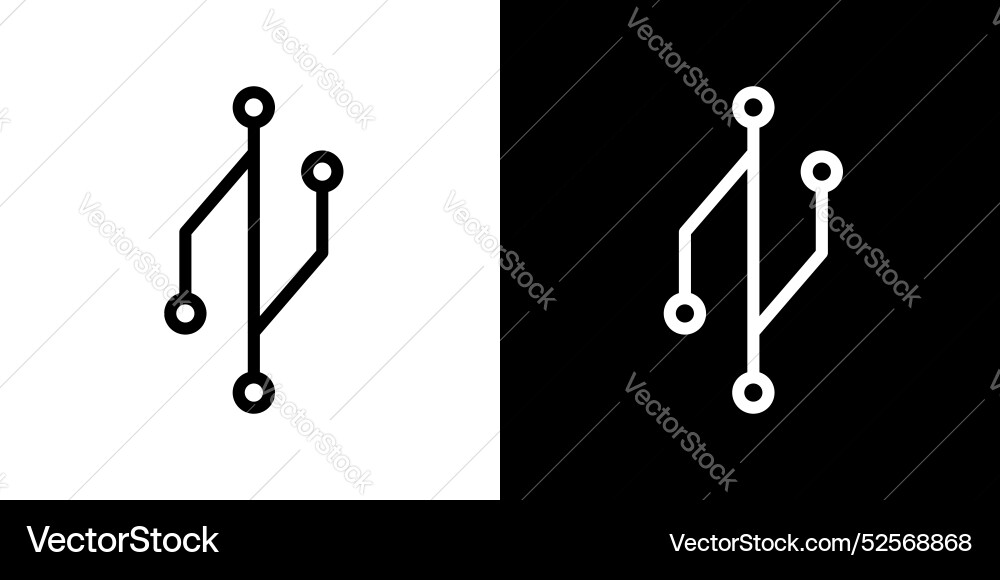 Version control icon set on white background Version control icon set on white background vector image
