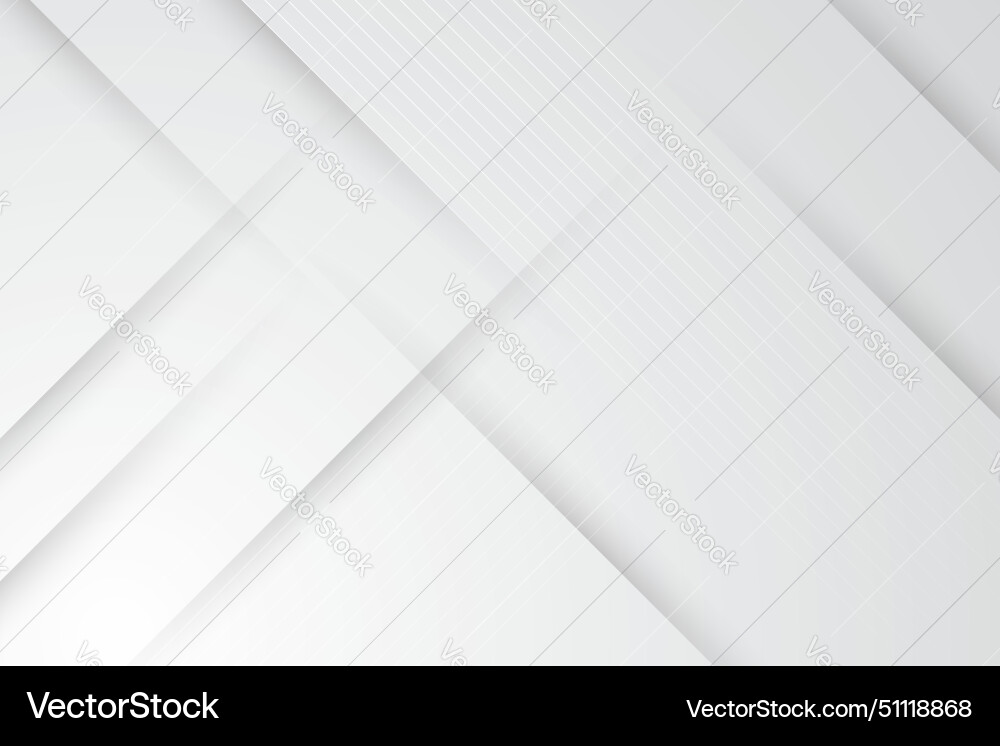 White background with abstract design vector image