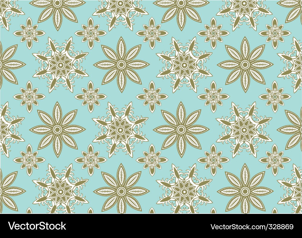 Snowflake pattern Vector Image