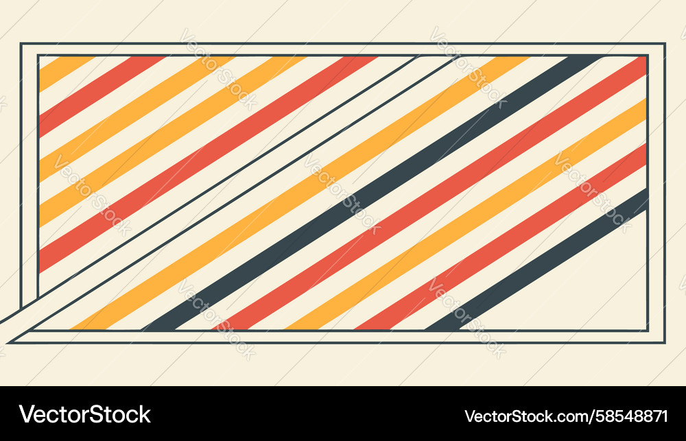 Bold Diagonal Stripe Pattern Vector Image