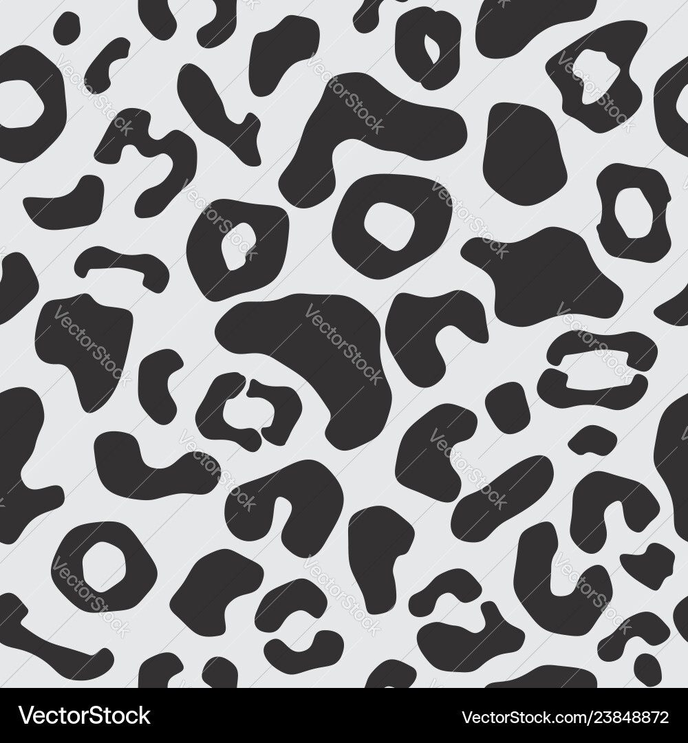 Leopard Seamless Pattern vector image