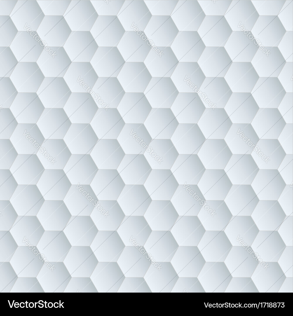 Abstract background of hexagons Vector Image