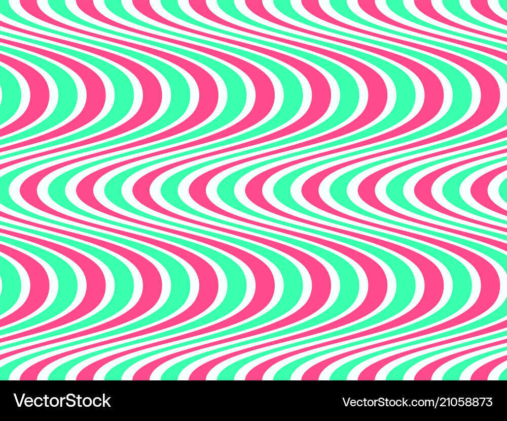 Abstract geometric pattern with waves vector image