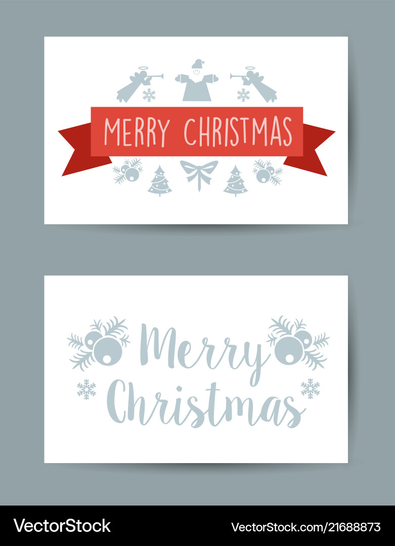 Christmas celebratory banner Christmas celebratory banner vector image