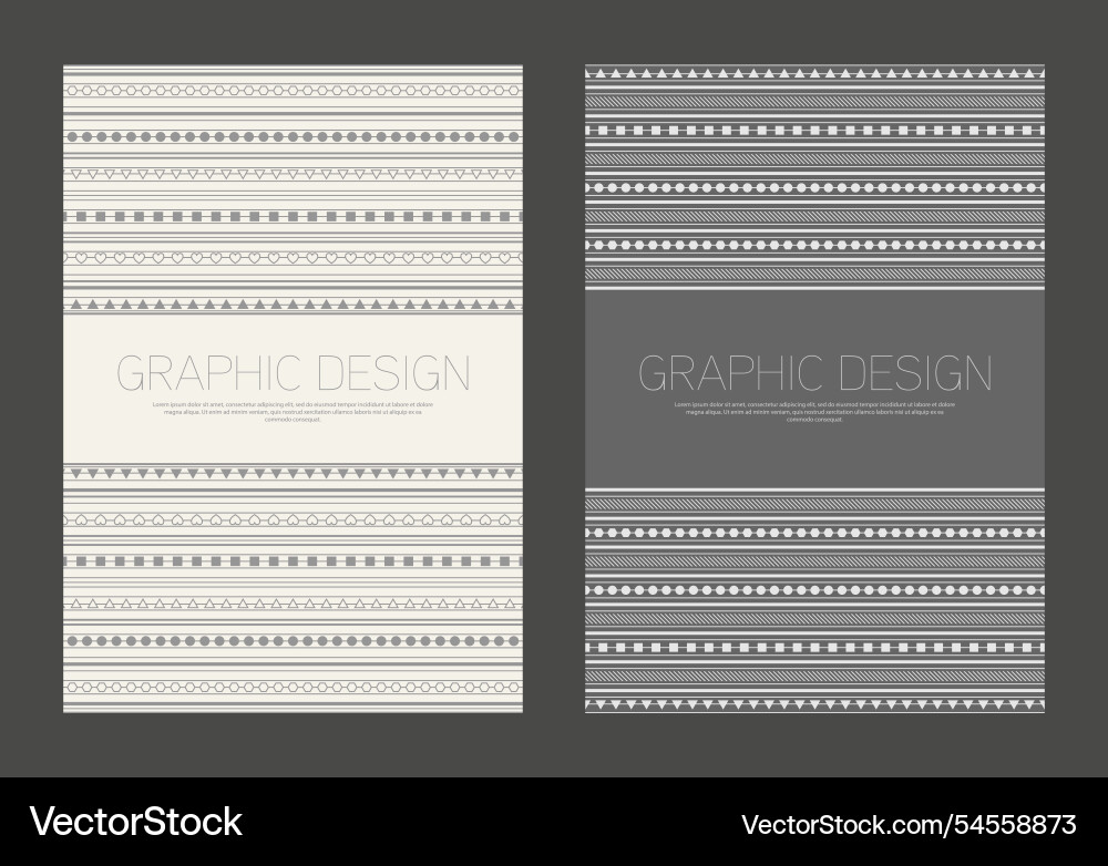 Design is patterned in an ethnic style a template Design is patterned in an ethnic style a template vector image