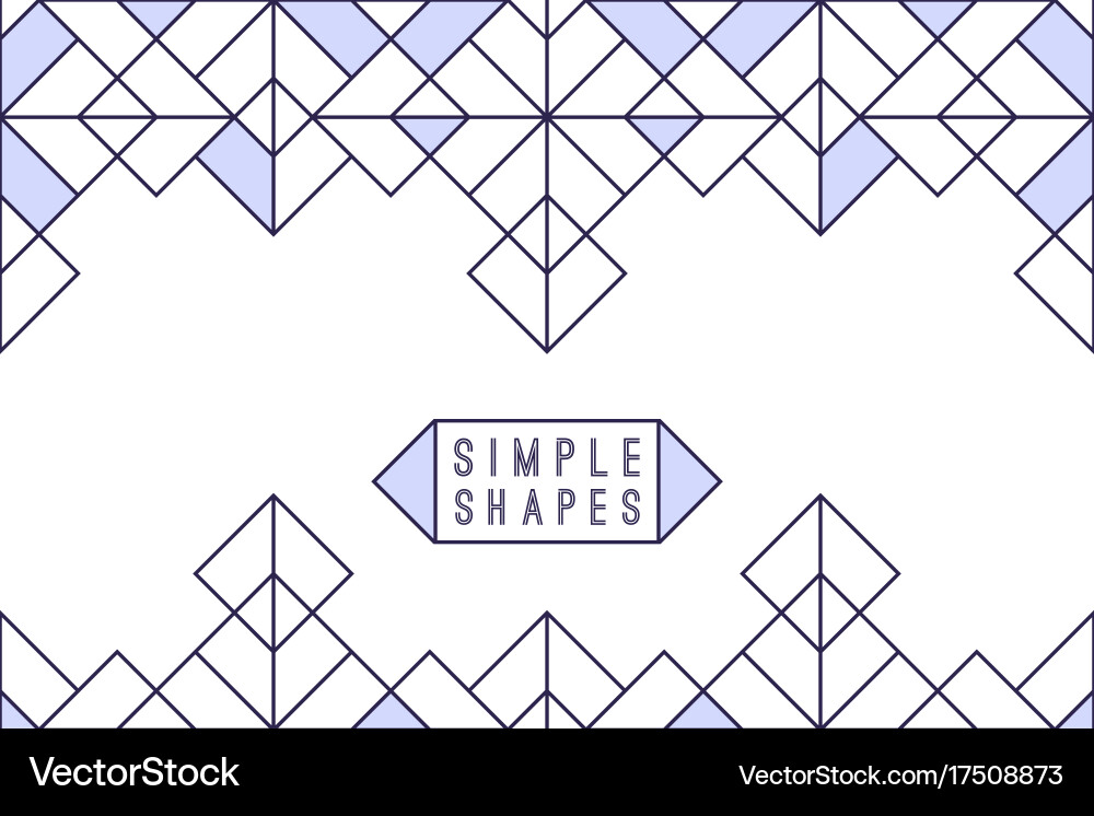Geometric Abstract Pattern Vector Image