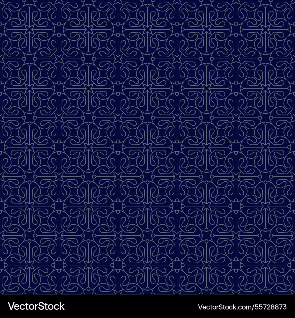 Seamless color pattern of abstract geometric vector image