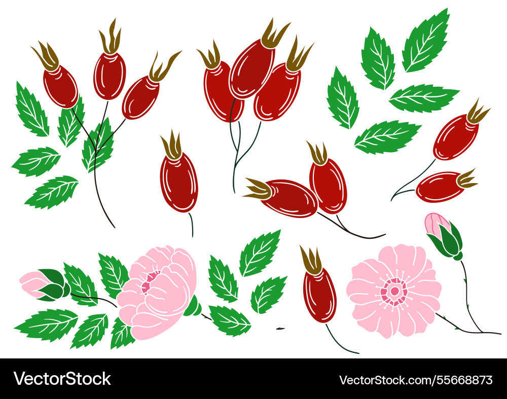 Set of color in hand draw style Set of color in hand draw style vector image