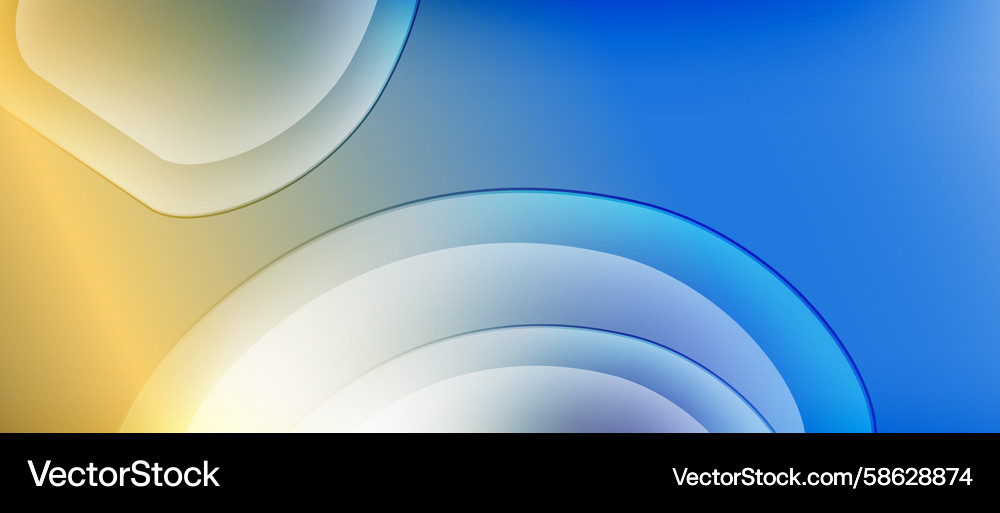 Abstract background features layered shapes Abstract background features layered shapes Vector Image