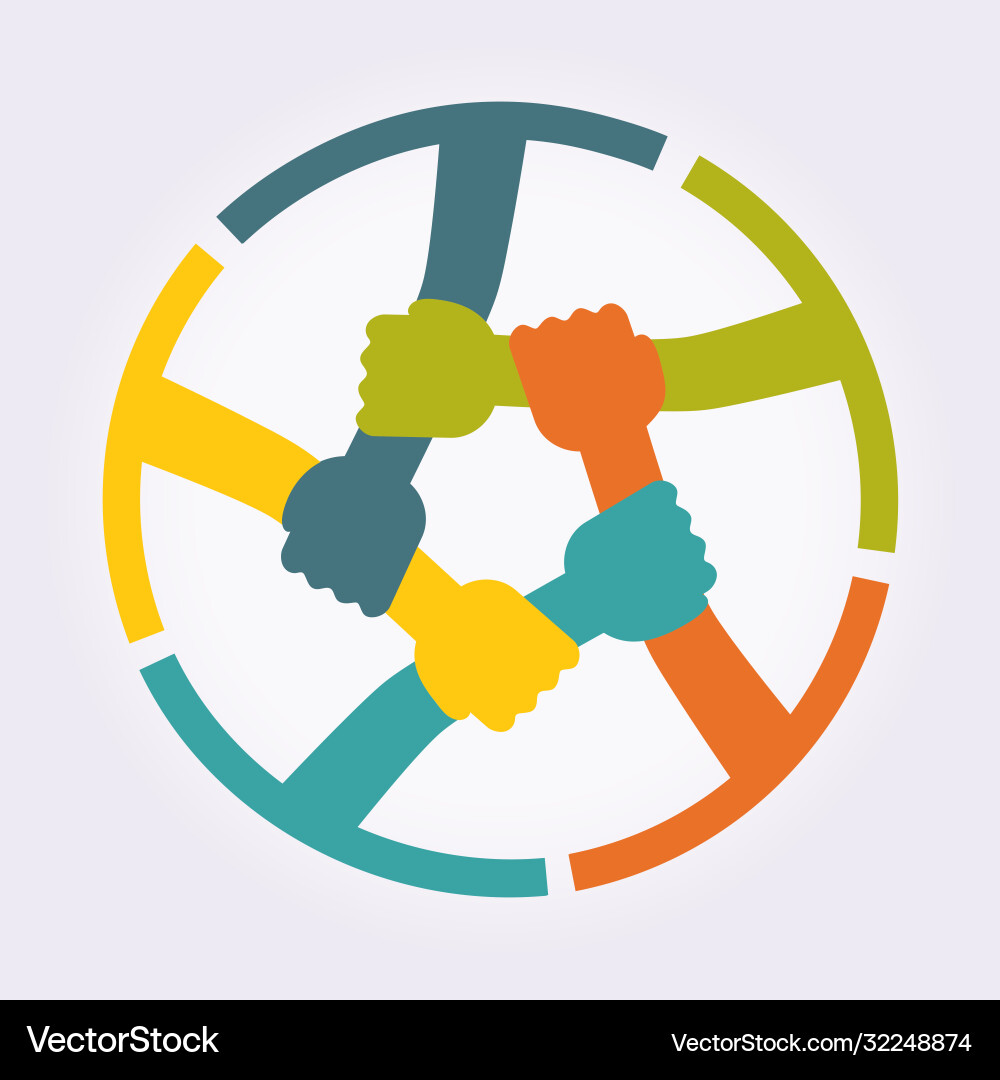 Equality & Unity Symbol vector image