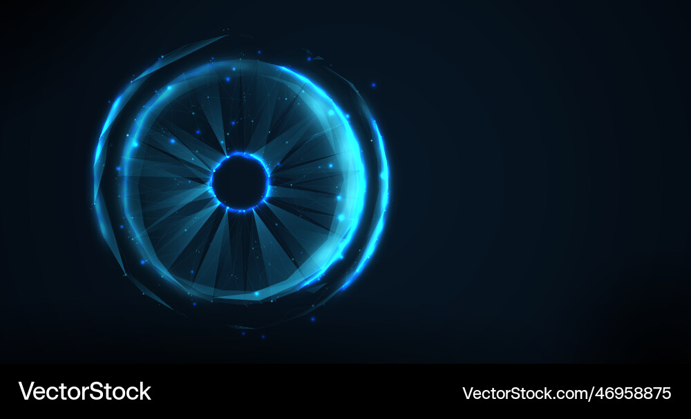 Abstrakte digitale menschliches Auge Cyber-Sicherheit Abstrakte digitale menschliches Auge Cyber-Sicherheit vektorbild