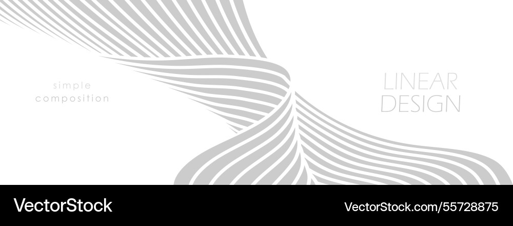 Wavy Line Pattern vector image
