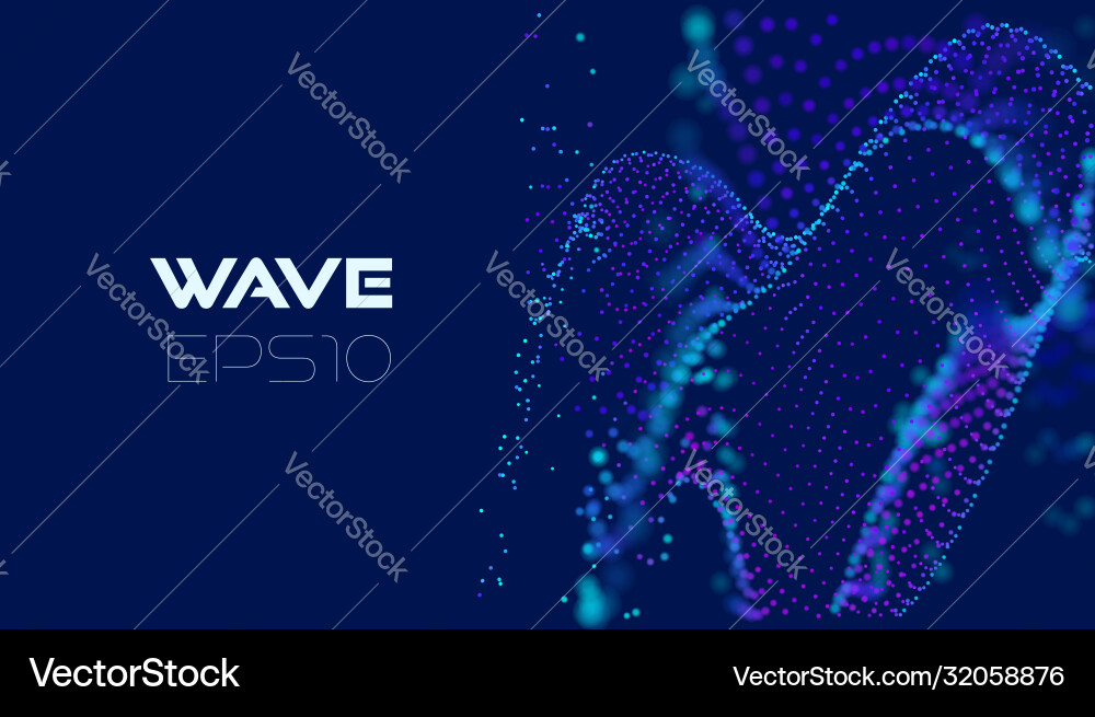 Abstract wave analytics for concept design Abstract wave analytics for concept design vector image
