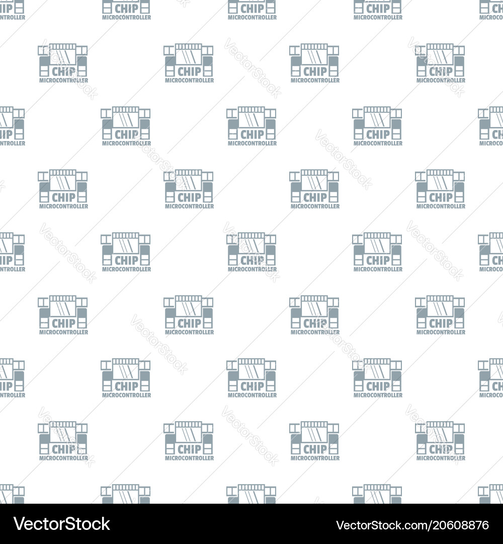 Chip microcontroller pattern seamless Chip microcontroller pattern seamless Vector Image