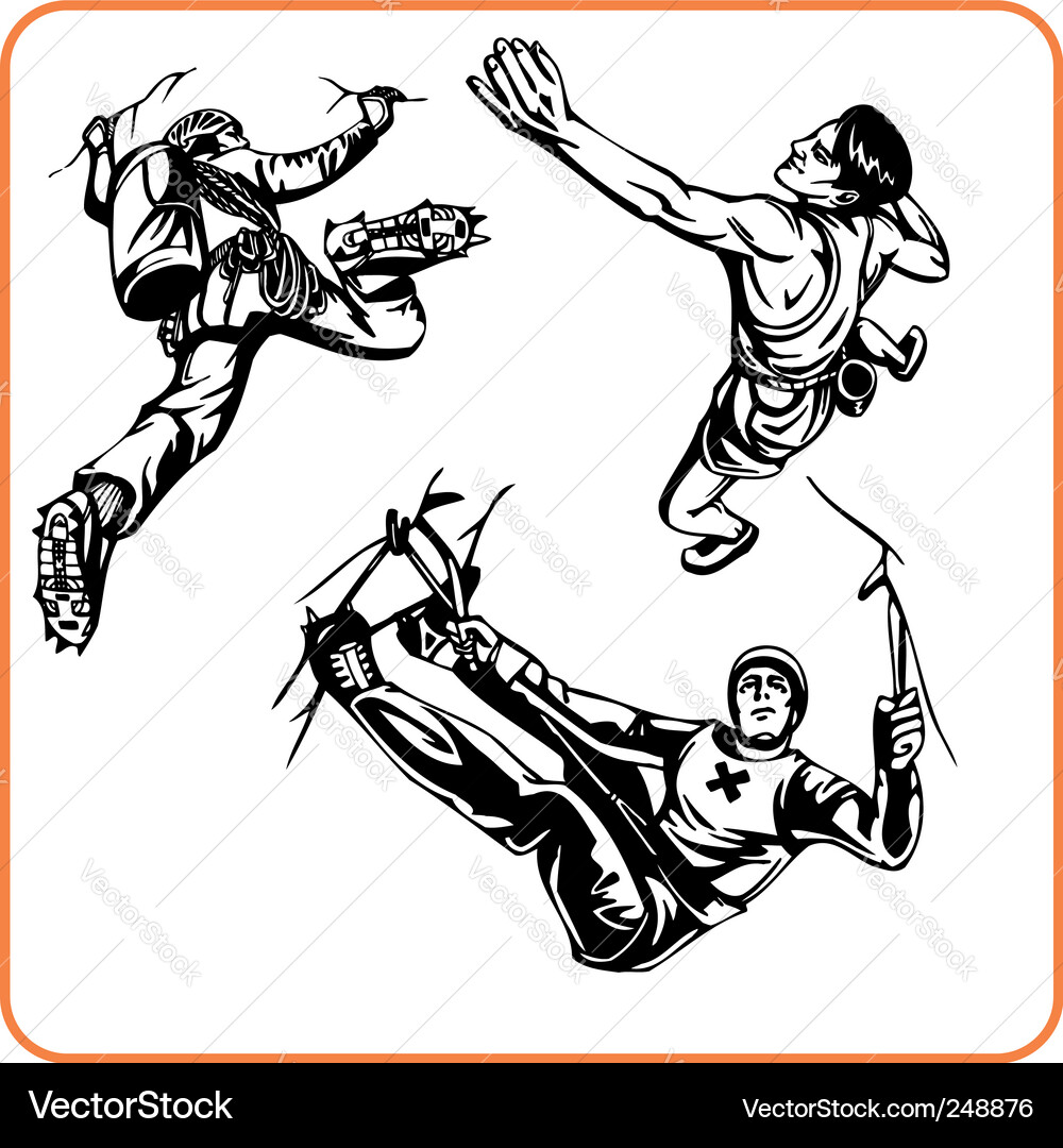 Dynamic Action Sports Vector Image