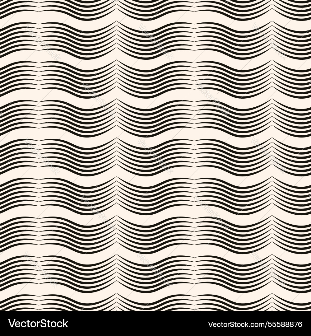 Seamless ripple pattern repeating texture Seamless ripple pattern repeating texture Vector Image
