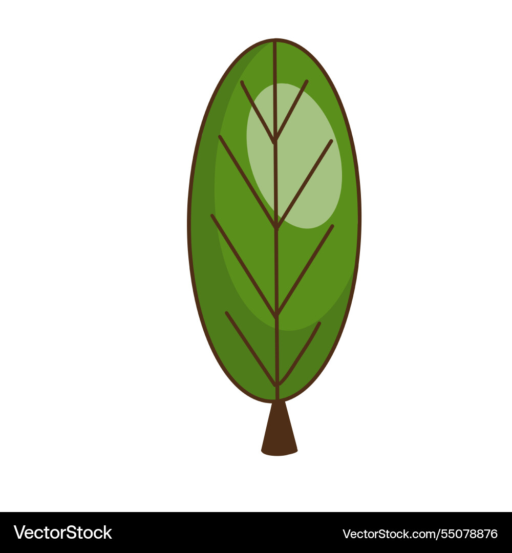 Tree 2 Vector Image