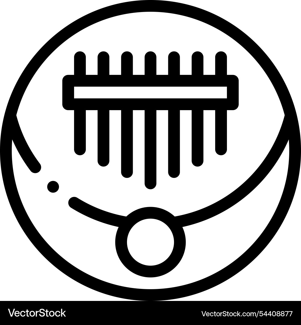 Kamon icon thin linear style design isolated Kamon icon thin linear style design isolated vector image