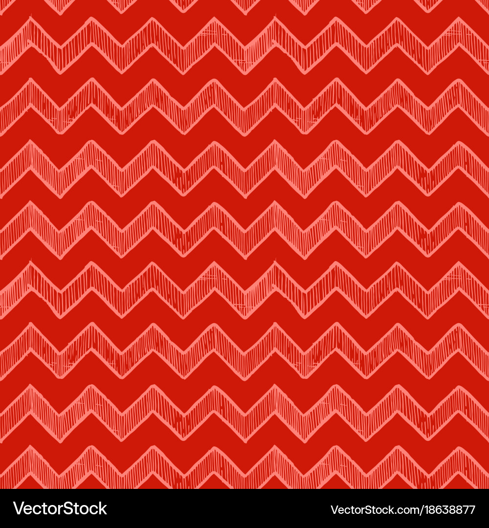 Zigzag parallel lines Vector Image