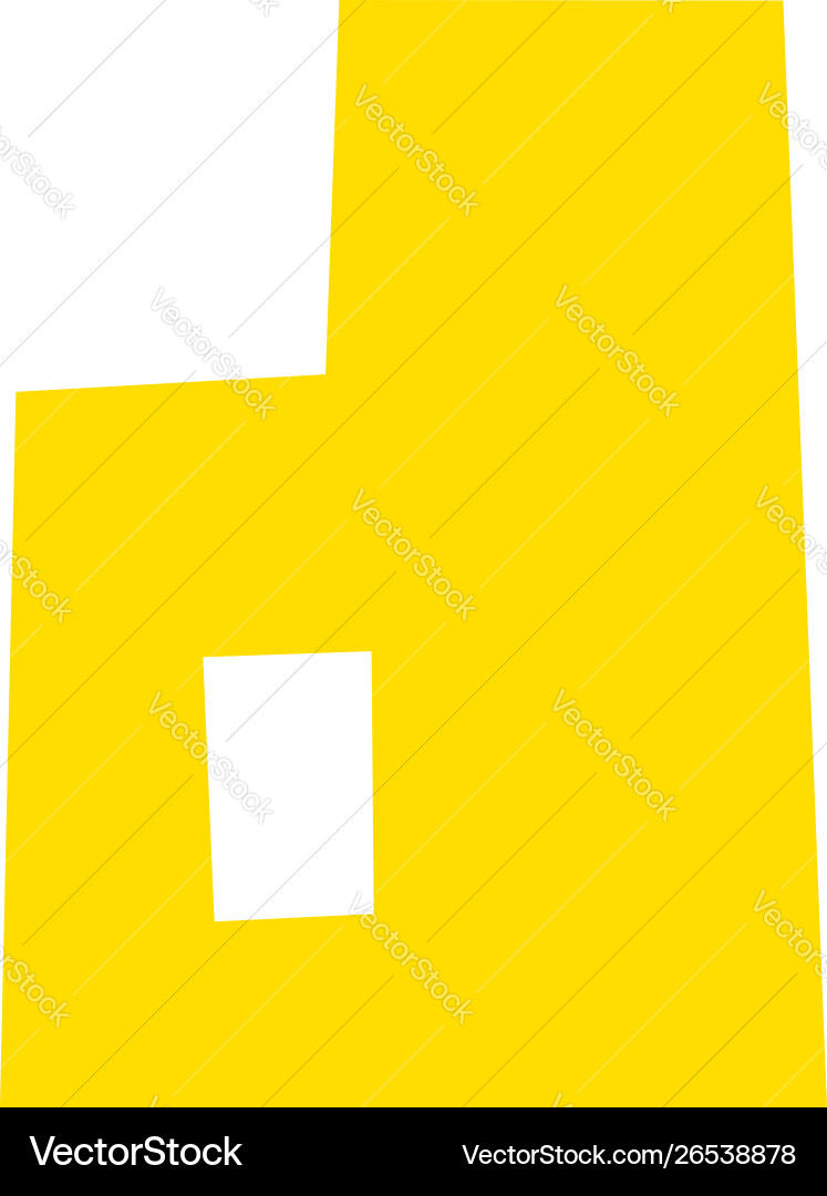 Simple font alphabet cuted from colored paper Simple font alphabet cuted from colored paper vector image