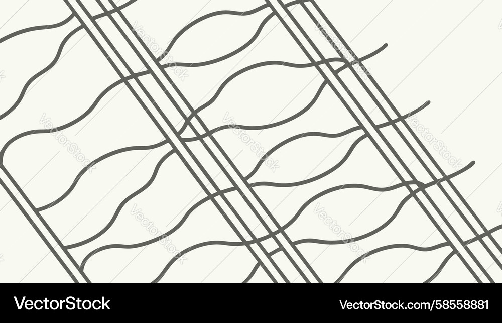 Fluid Wavy Line Pattern Vector Image