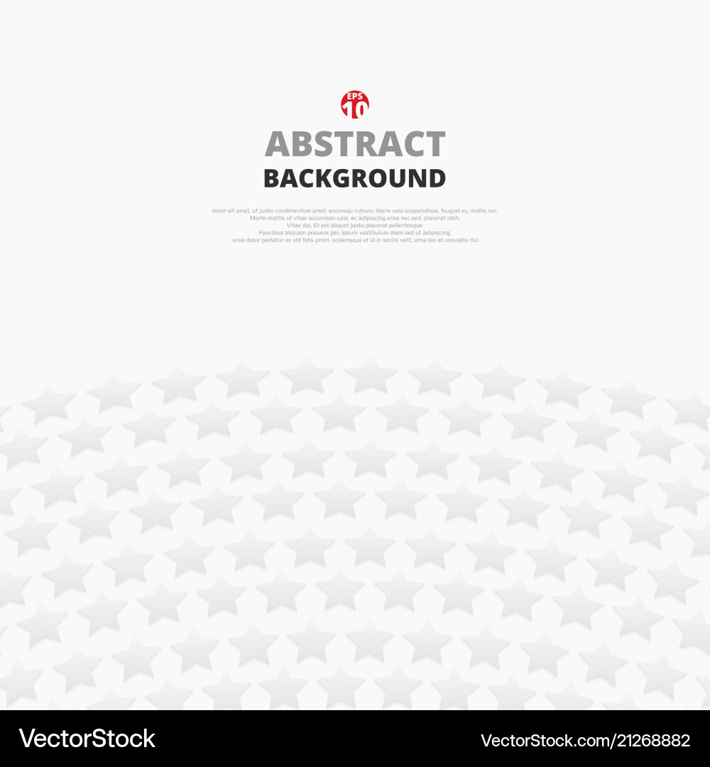 Abstract of gradient gray color star shape Abstract of gradient gray color star shape vector image