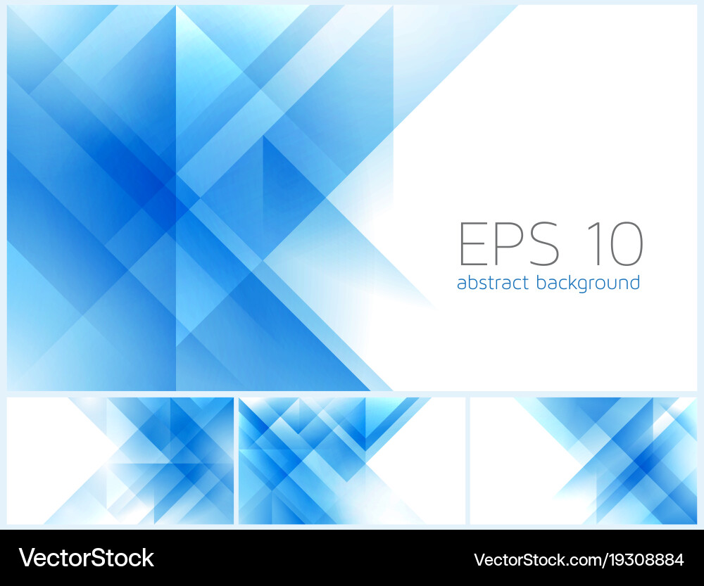 Triangle abstract background vector image