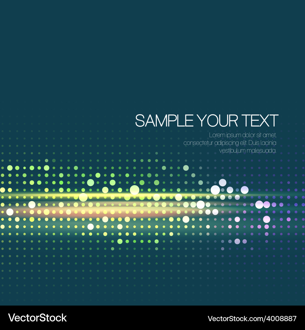 Dynamic Dot Gradient Background vector image