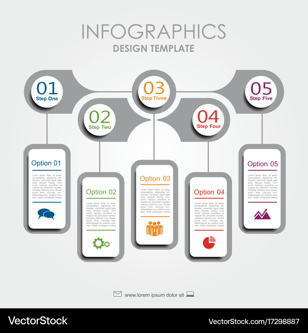 Workflow & Process Template vector image