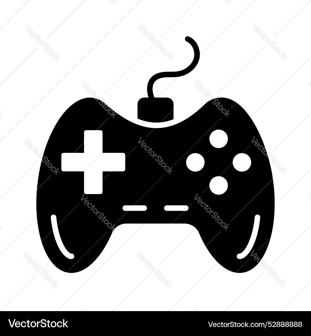 Game console or controller computer gaming Vector Image