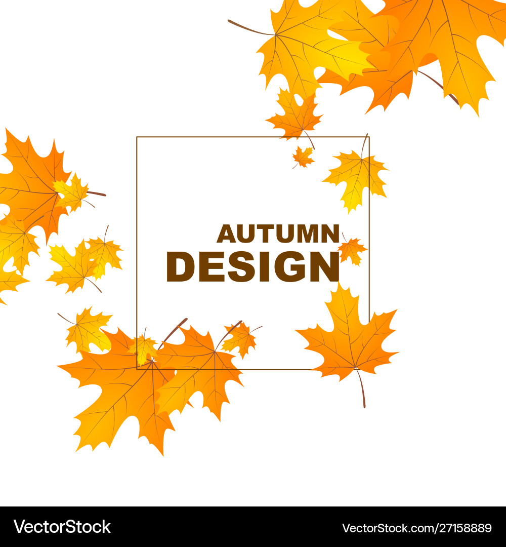 Abstract autumn background Abstract autumn background vector image