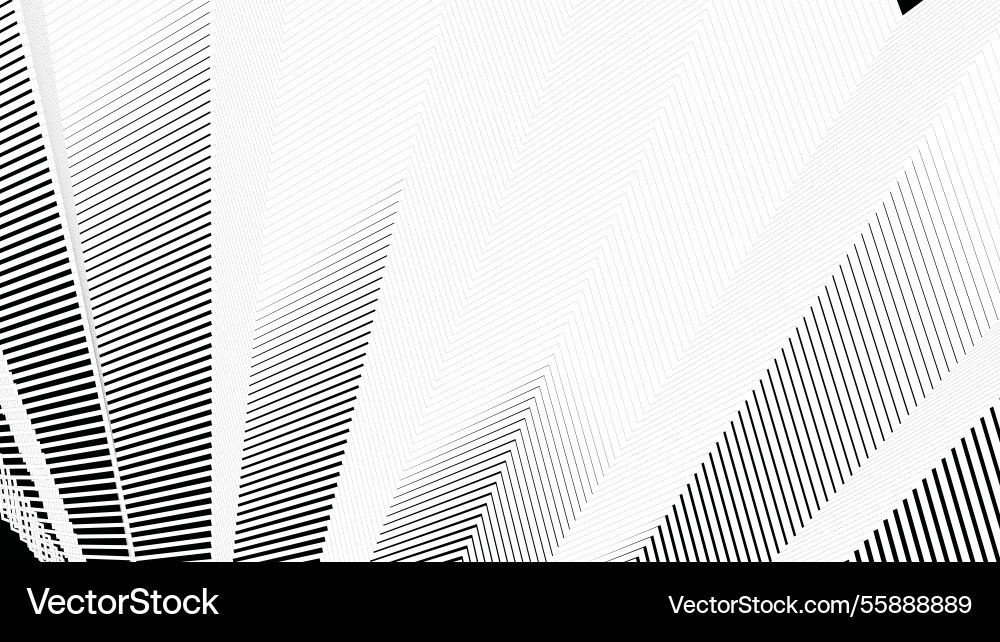 Black and white zig zag line pattern abstract Black and white zig zag line pattern abstract Vector Image