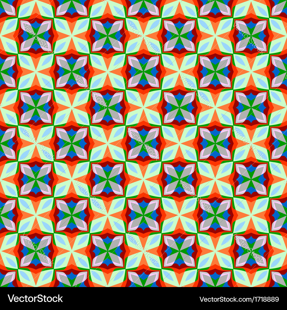 Geometric Abstract Repeating Pattern vector image