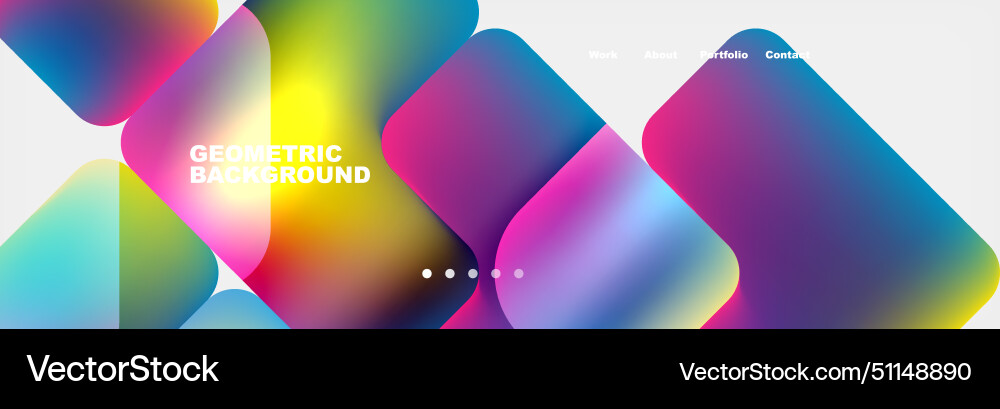 A colorful abstract background with geometric A colorful abstract background with geometric vector image