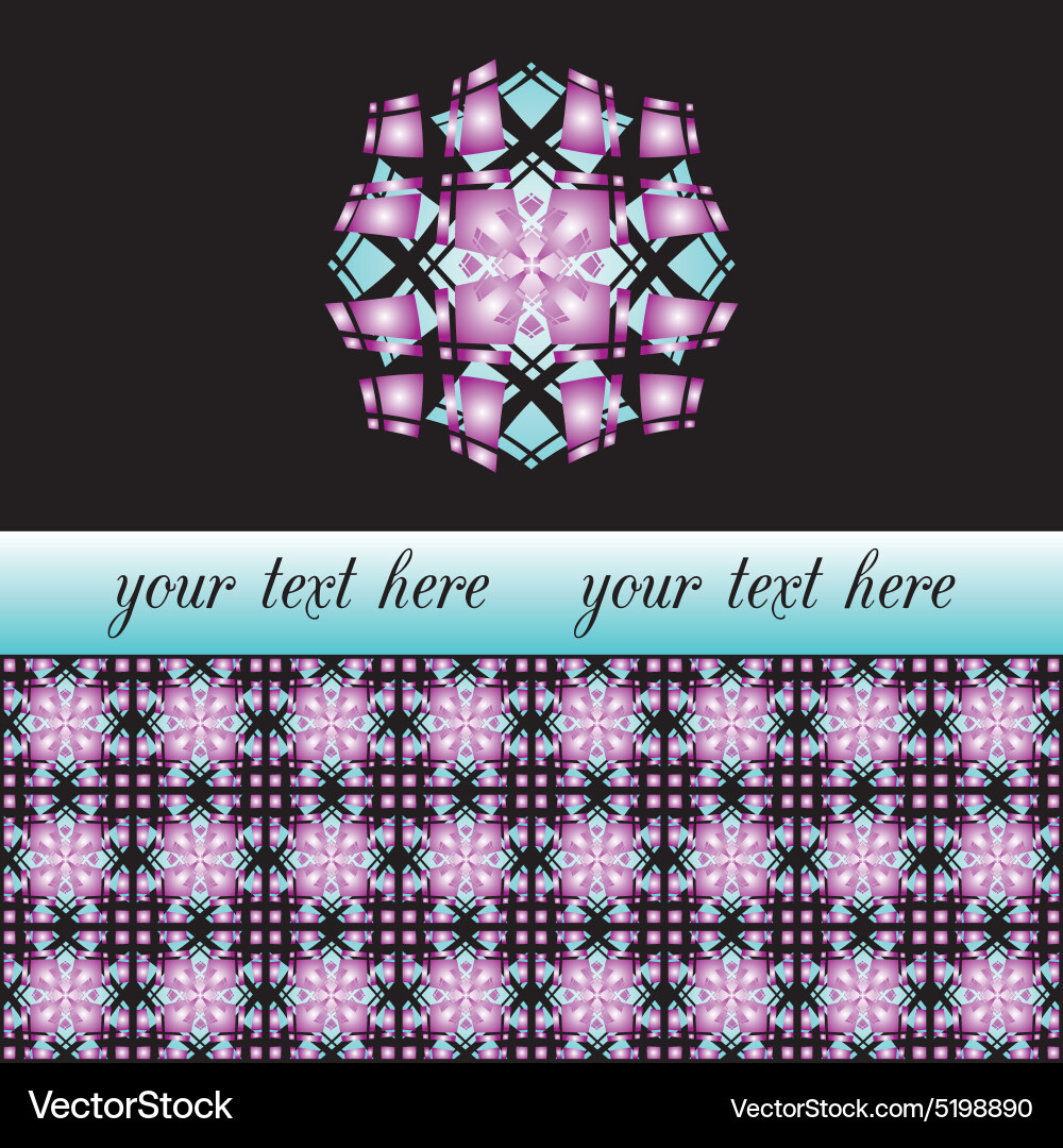 Abstract round ornaments Vector Image