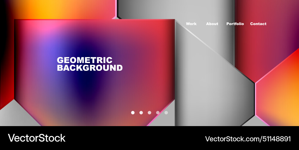 It is a geometric background with gradient It is a geometric background with gradient Vector Image