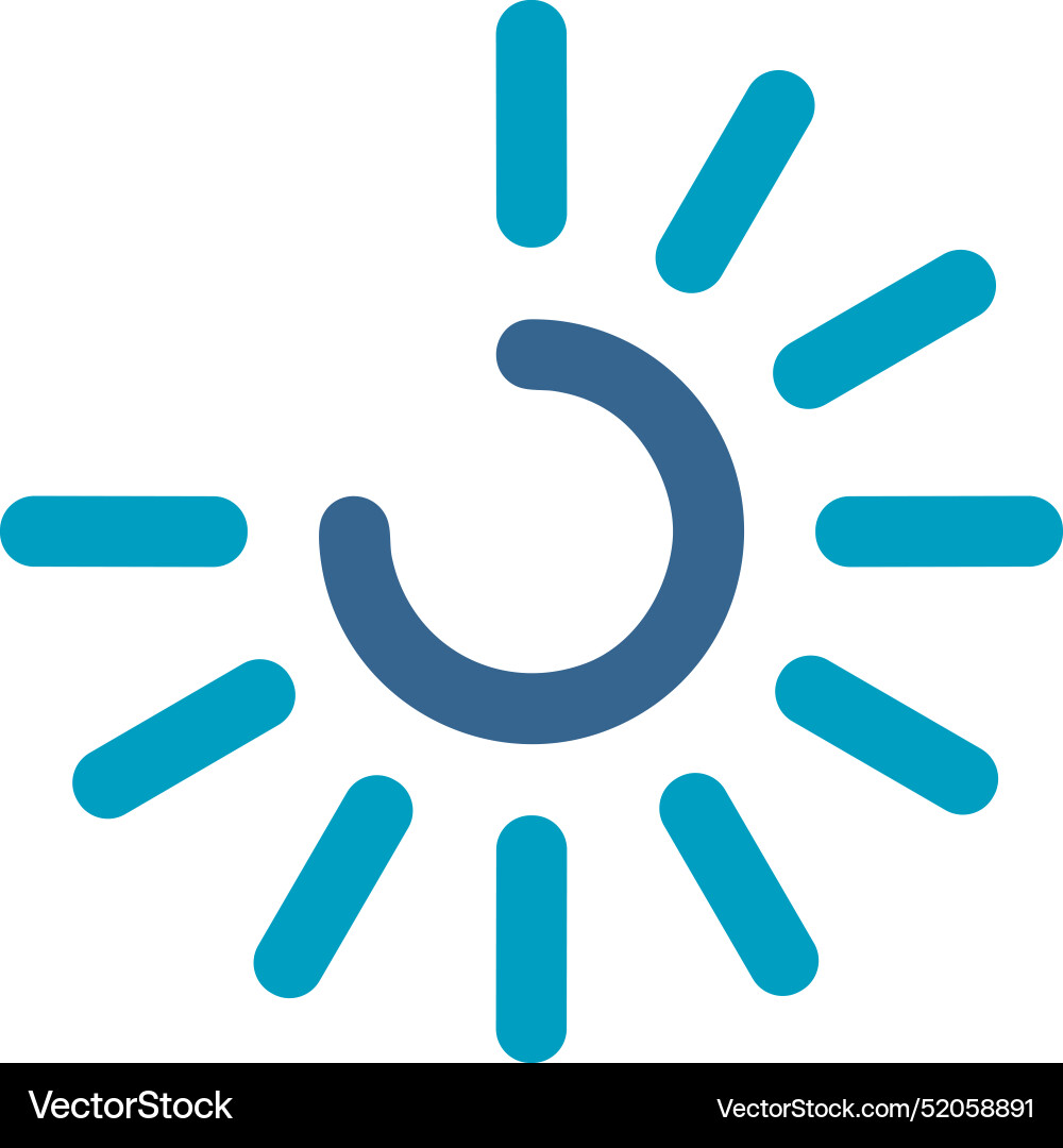 Upload outline icon symbol image Vector Image