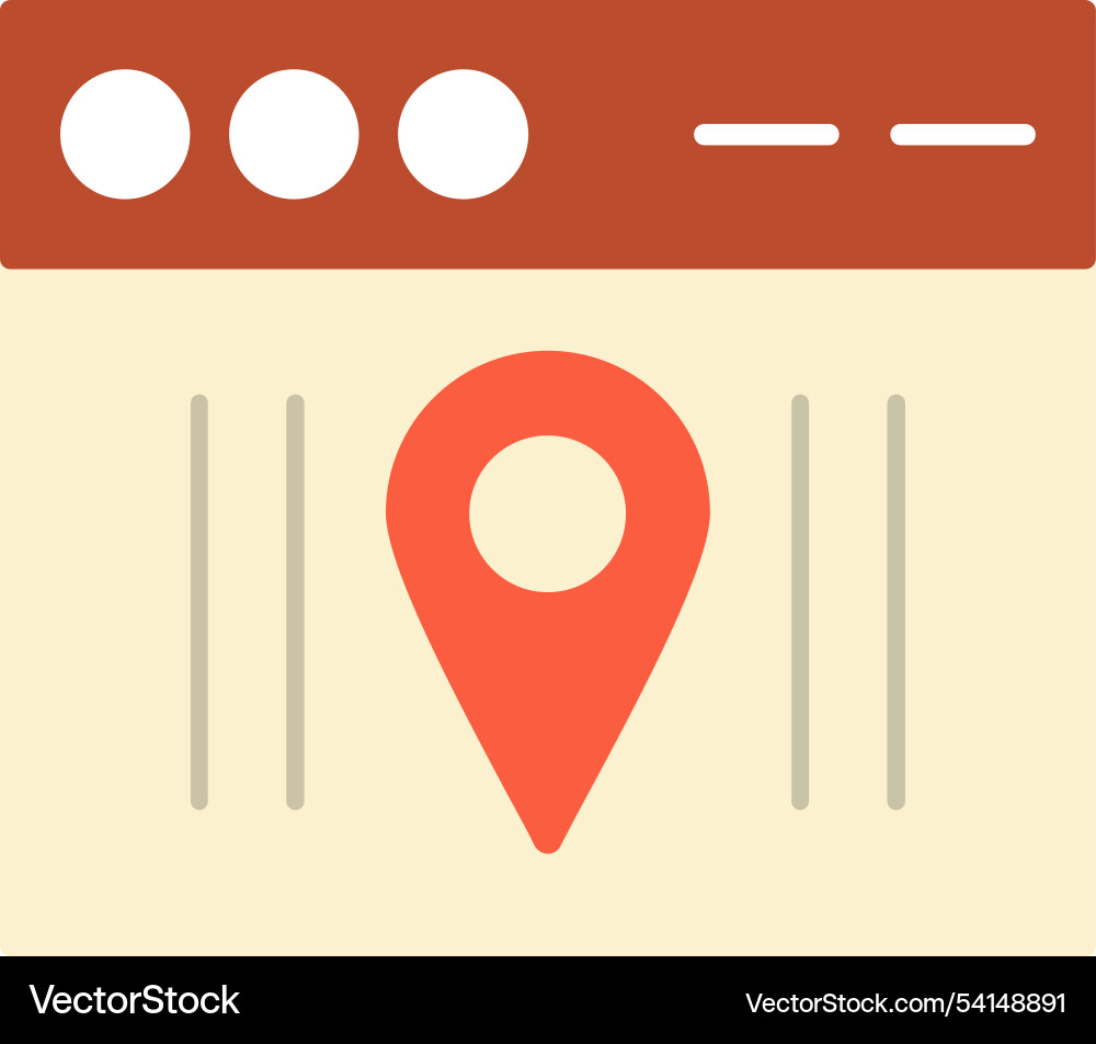 Web flat icon design vector image